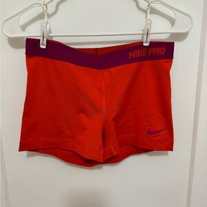 Nike Pro spandex shorts